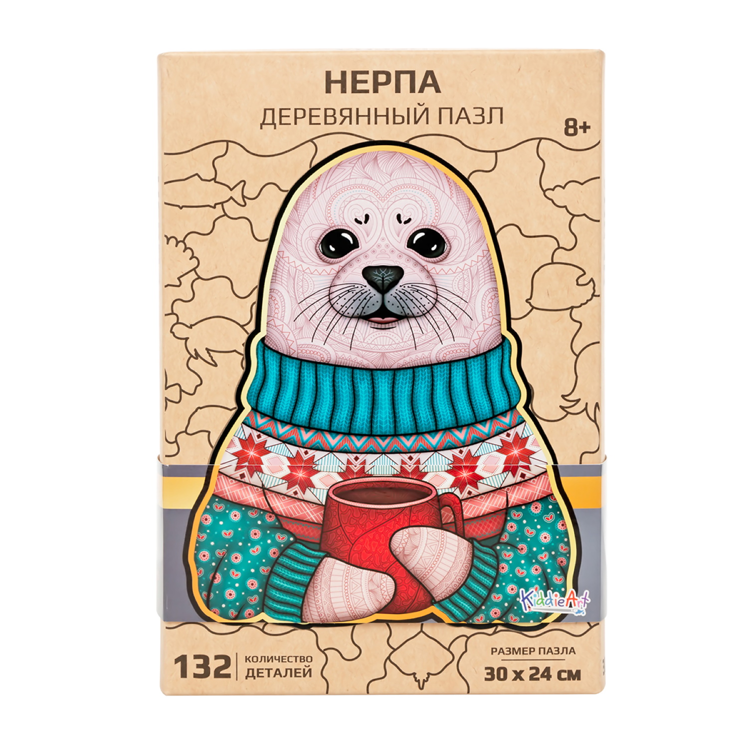 Пазл KiddieArt деревянный - фото 1
