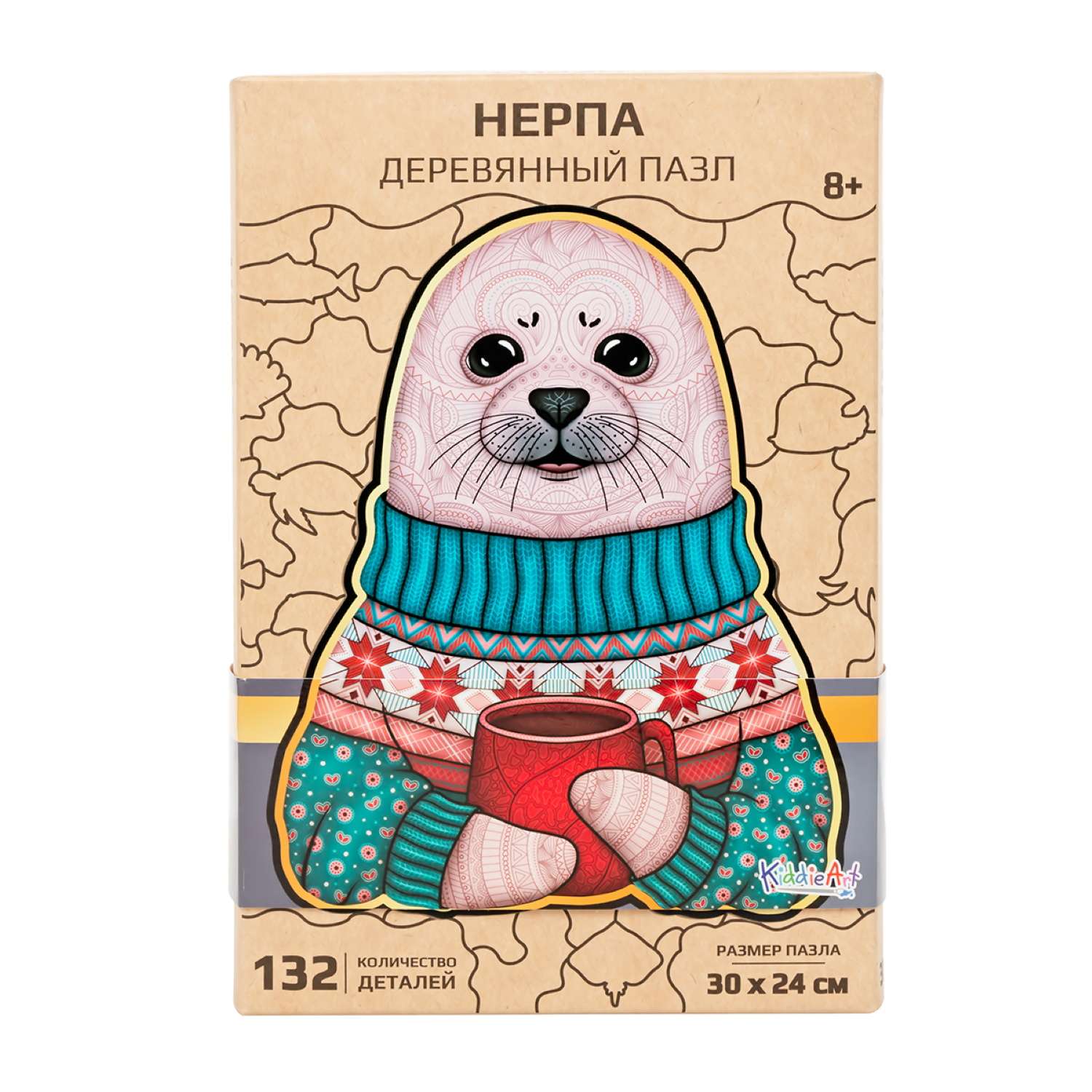 Пазл KiddieArt деревянный - фото 1