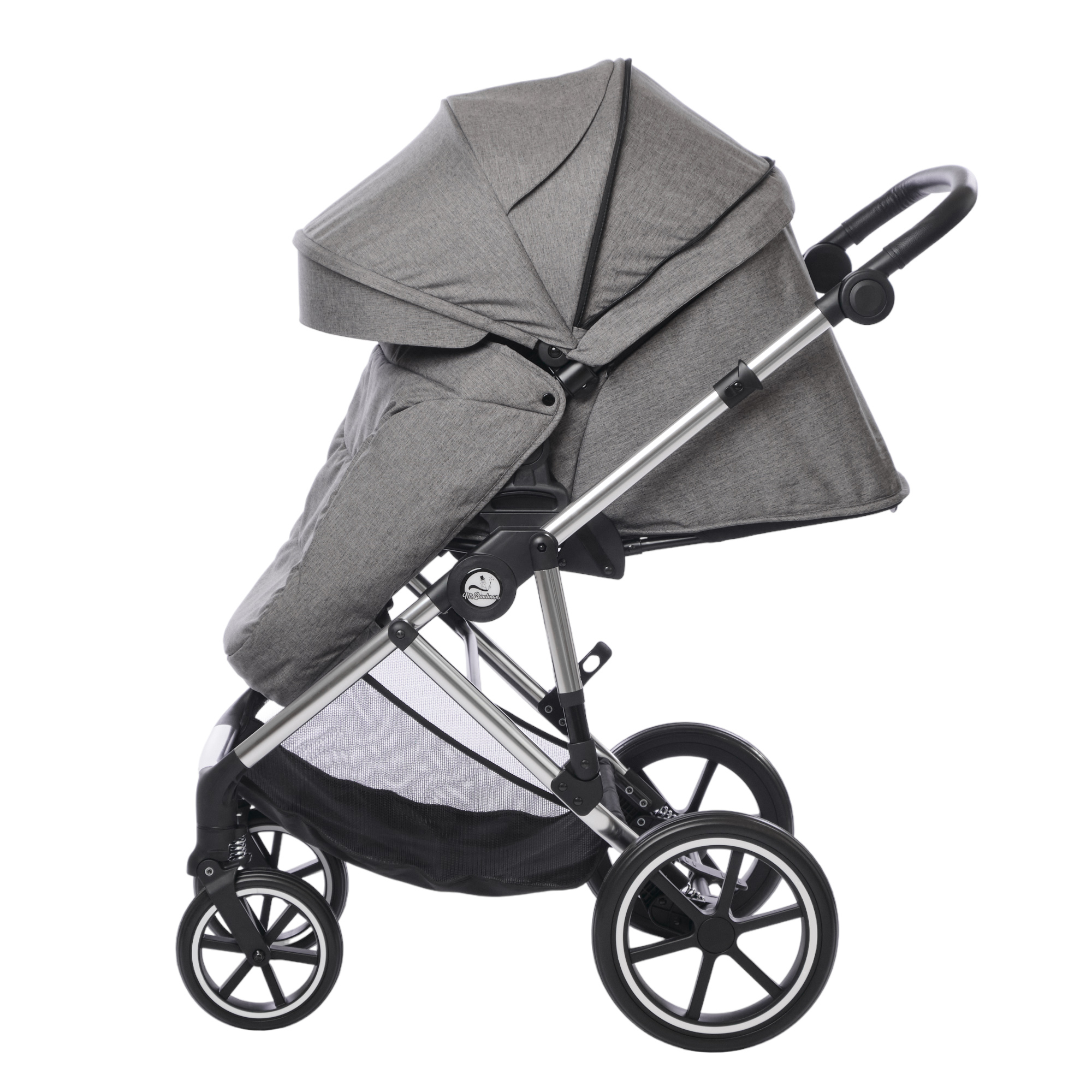 Коляска 2в1 Mr Sandman Discovery Silver - фото 12