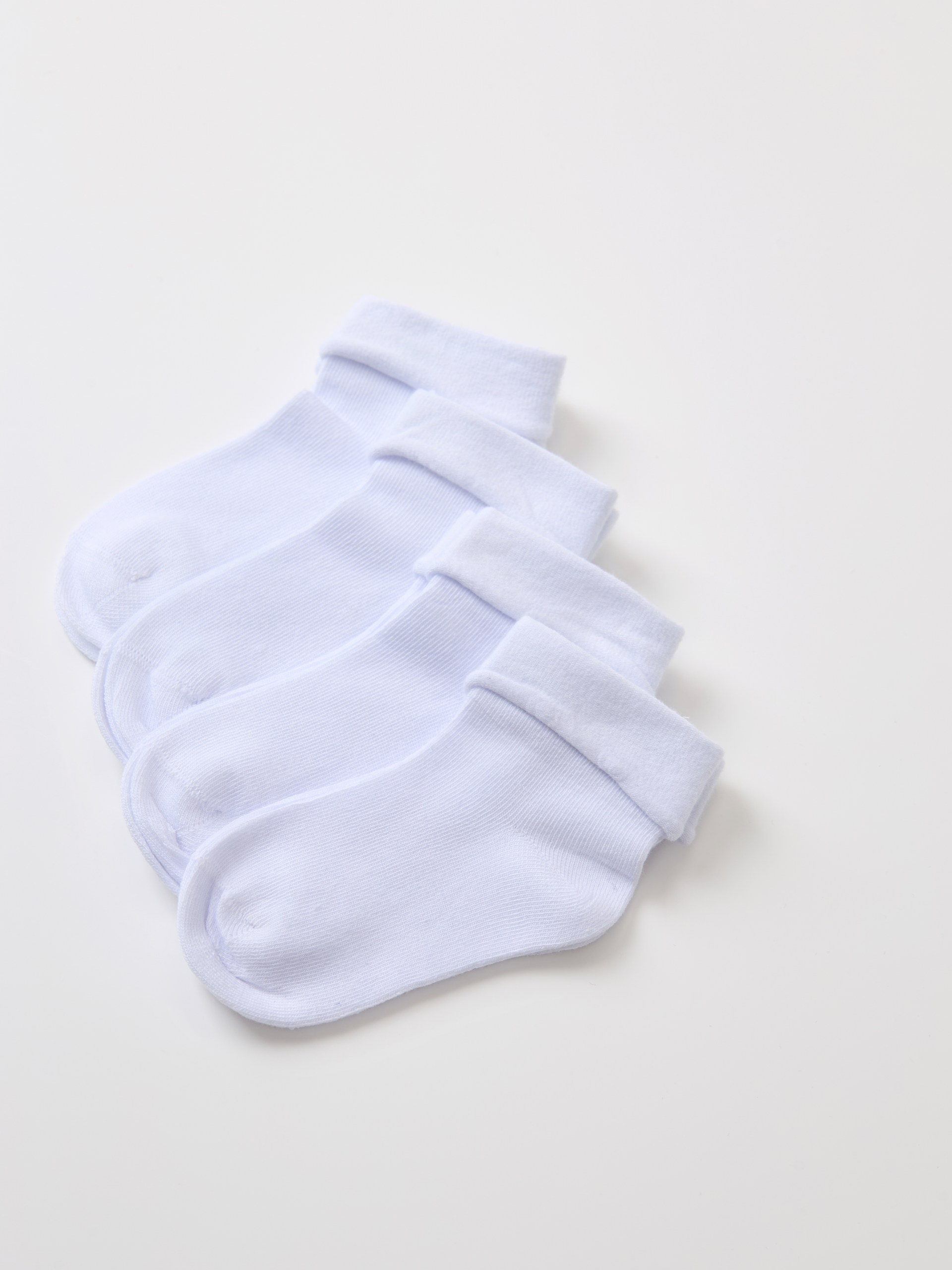 Носки 4 пары ALEX YVN B-5702-4-бел. - фото 6