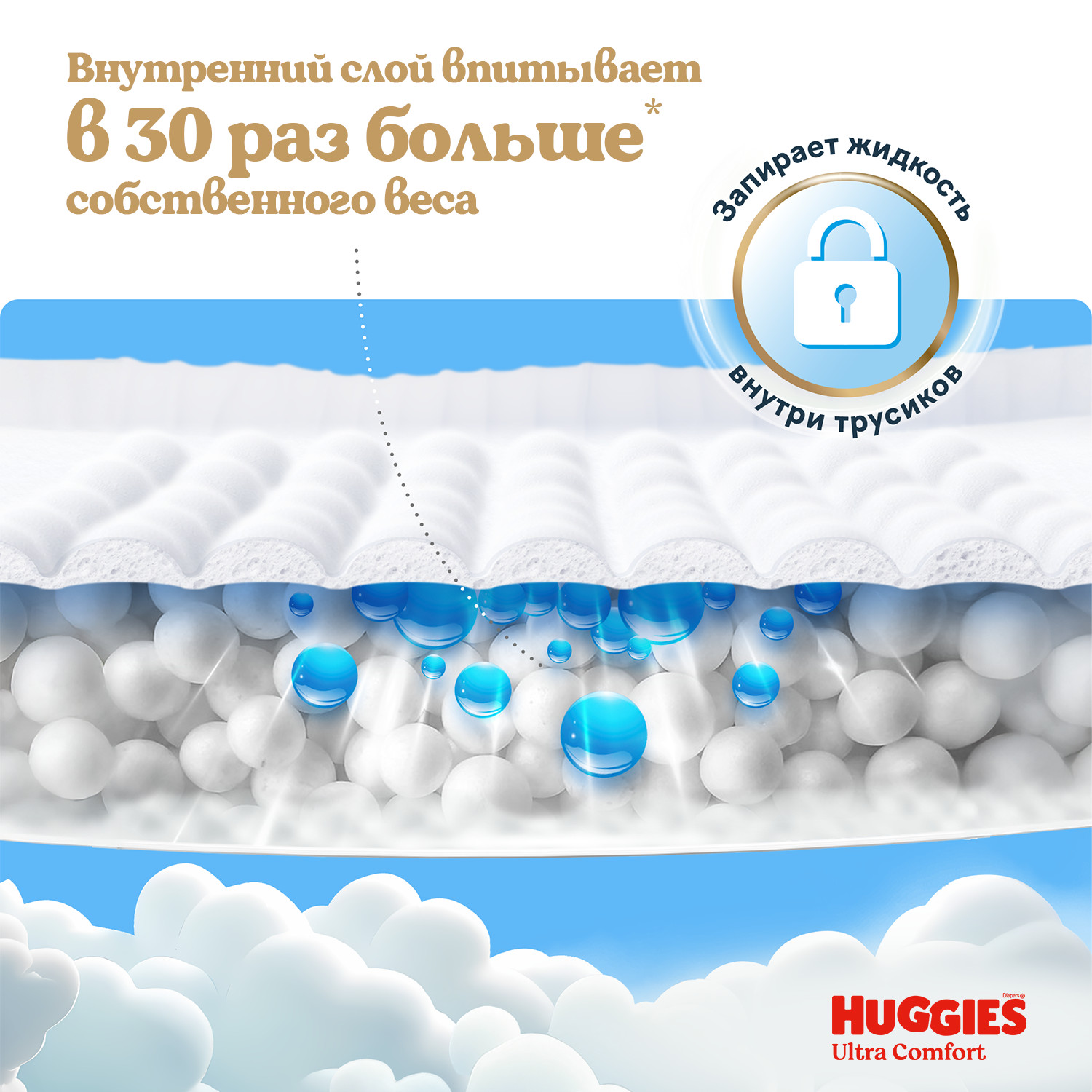 Трусики Huggies Ultra Comfort для девочек 3 (6-11) 54 шт. - фото 8