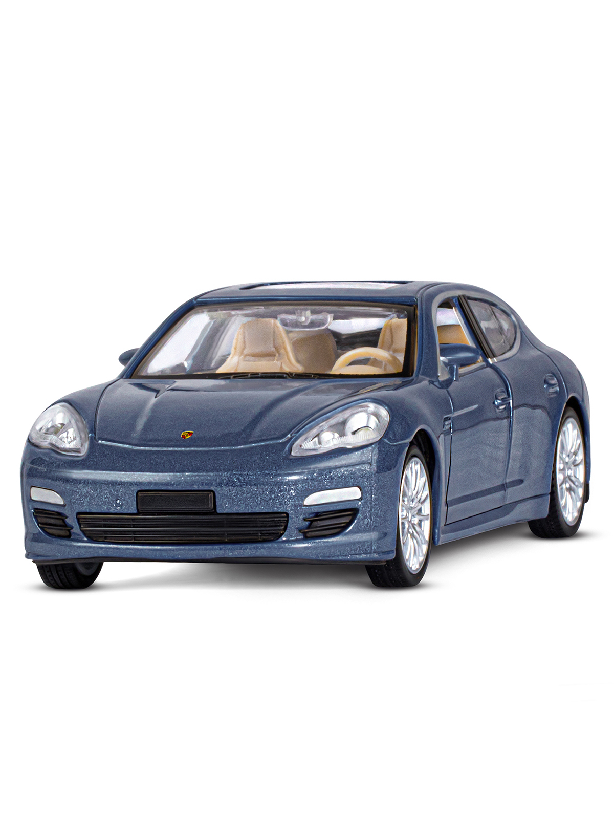 Автомобиль АВТОпанорама Porsche Panamera S 1:32 JB1251136 - фото 11