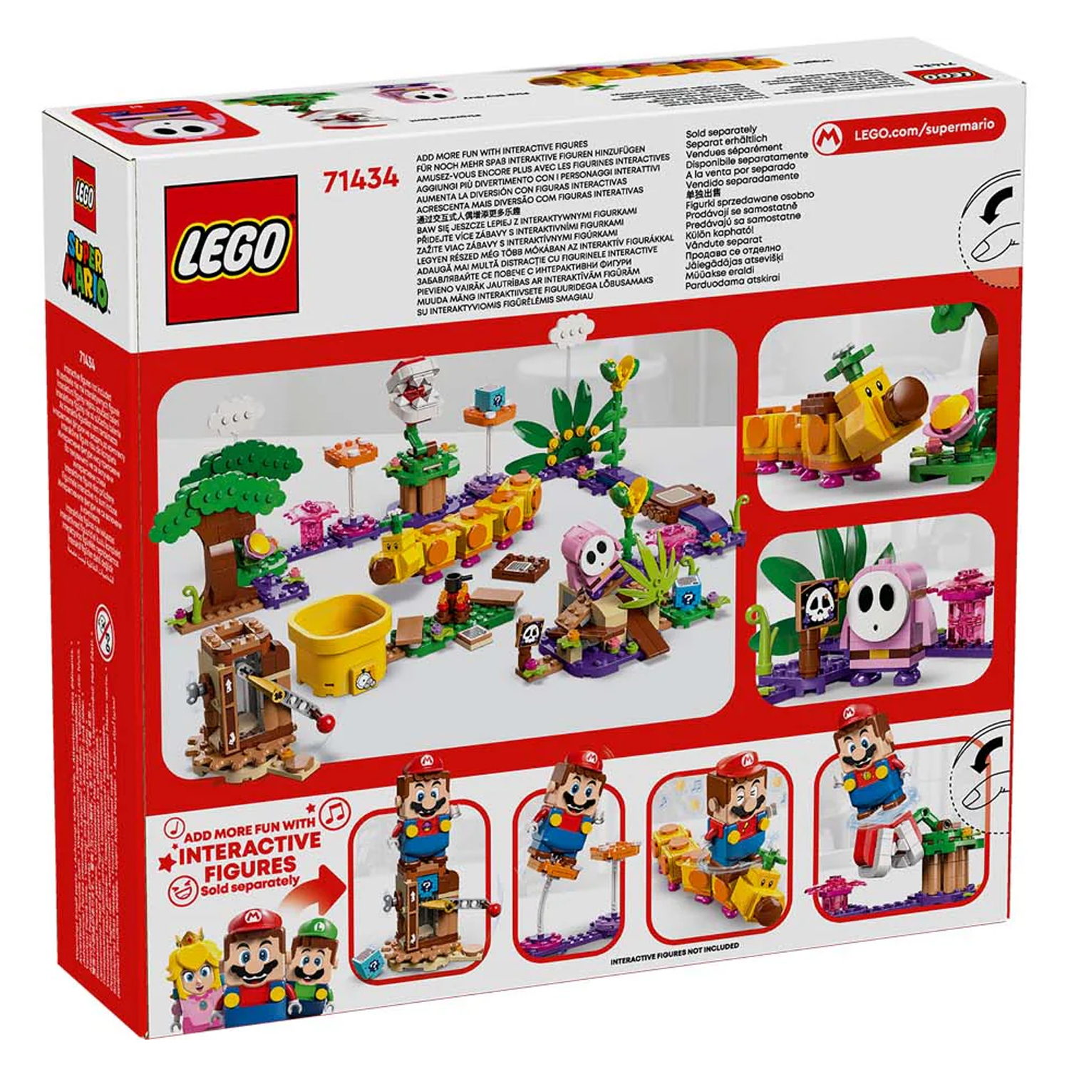 Конструктор LEGO Super Mario Джунгли блочный - фото 10