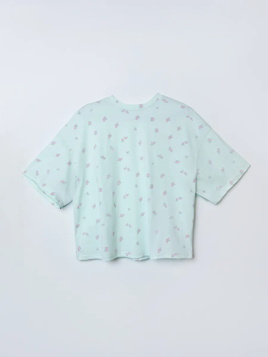 Пижама Mark Formelle (Марк Формэль) 592670/цветы на мятном - фото 5