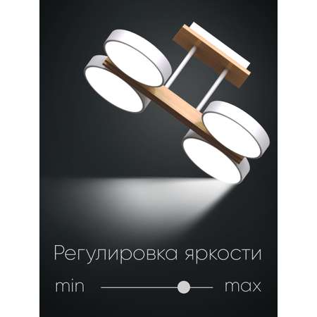 Светодиодный светильник Wedo Light потолочный 72W белый LED