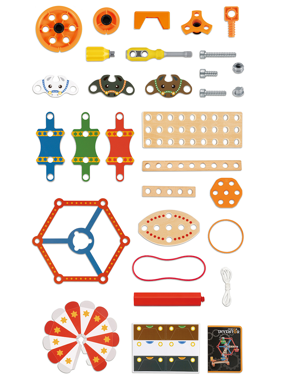 Конструктор Hape Фантазия деревянный 73 дет. - фото 12