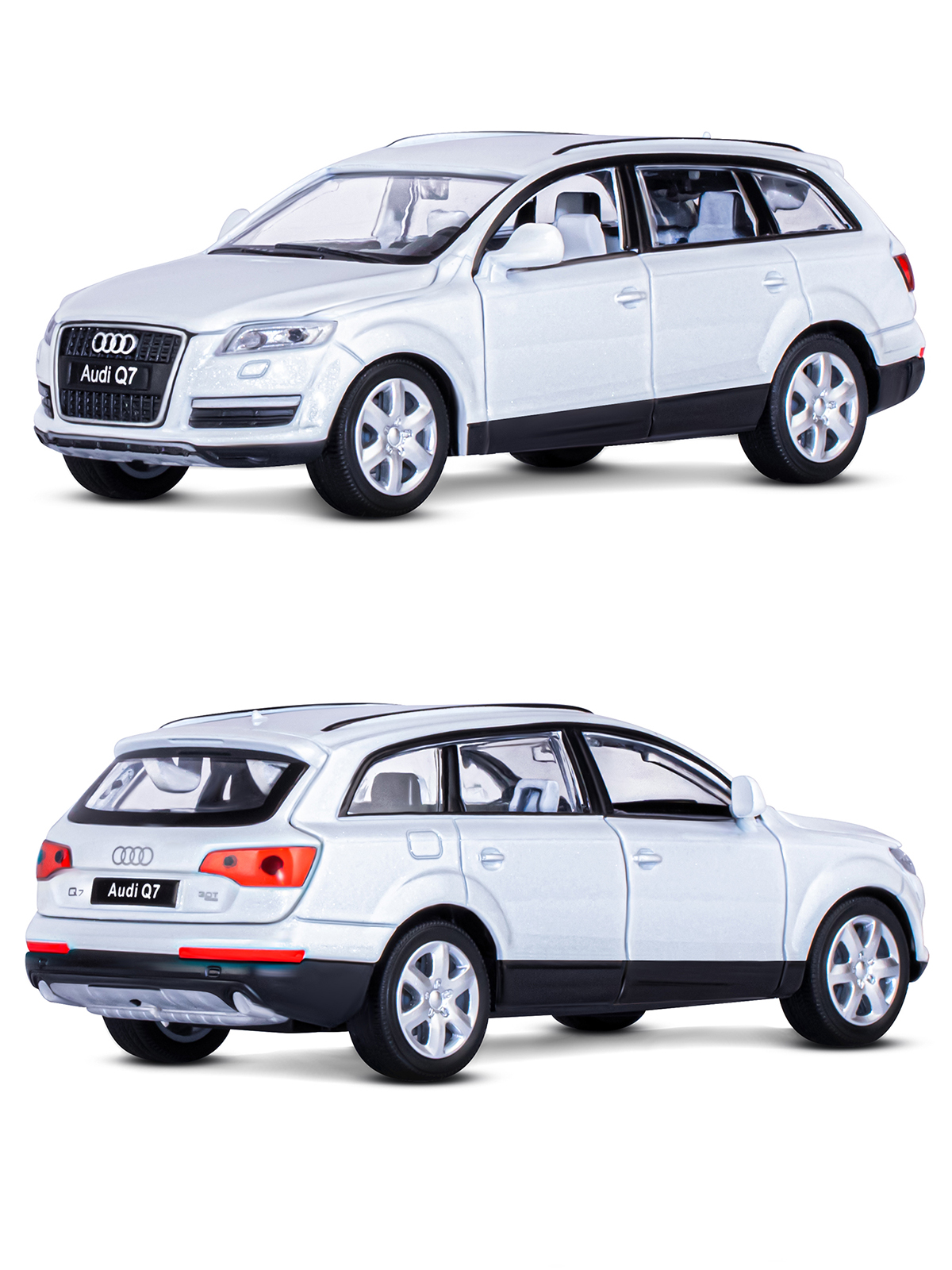 Внедорожник АВТОпанорама Audi Q7 1:32 JB1251391 - фото 6