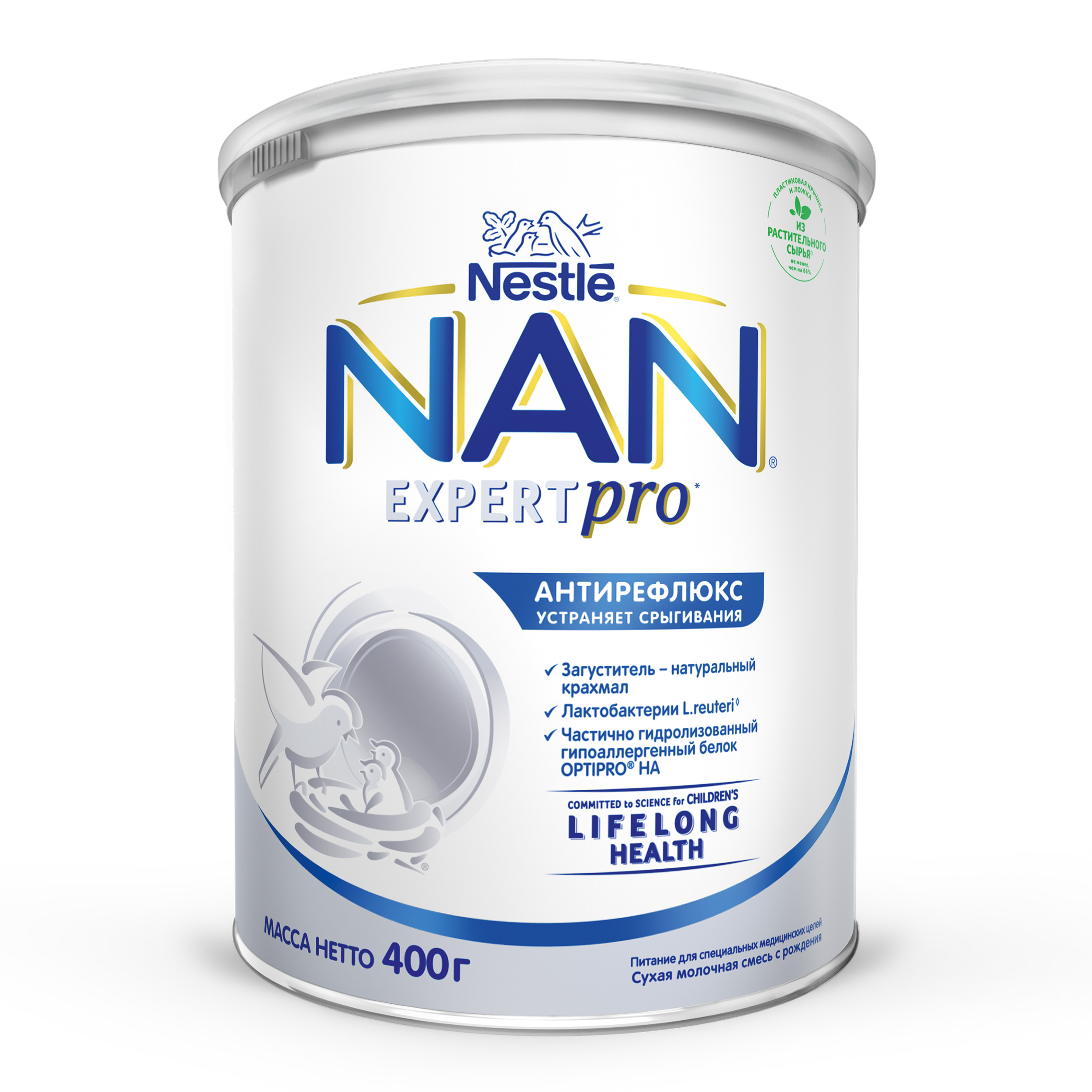 Смесь NAN антирефлюкс 400 г с 0 мес - фото 2