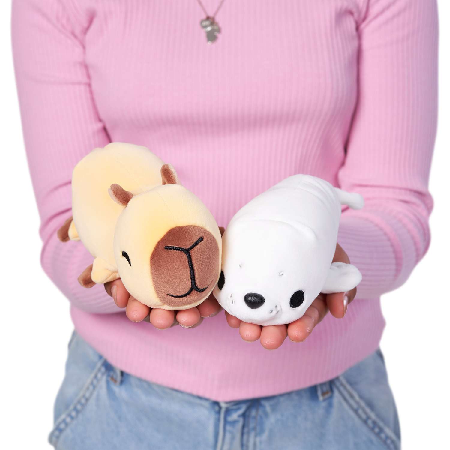 Мягкая игрушка Zuru HUG A LUMPS тюлень Сэнди 9 см - фото 7