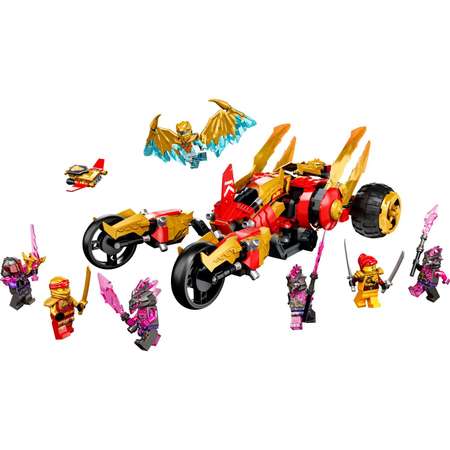 Конструктор LEGO NINJAGO Багги Кая Золотой дракон блочный