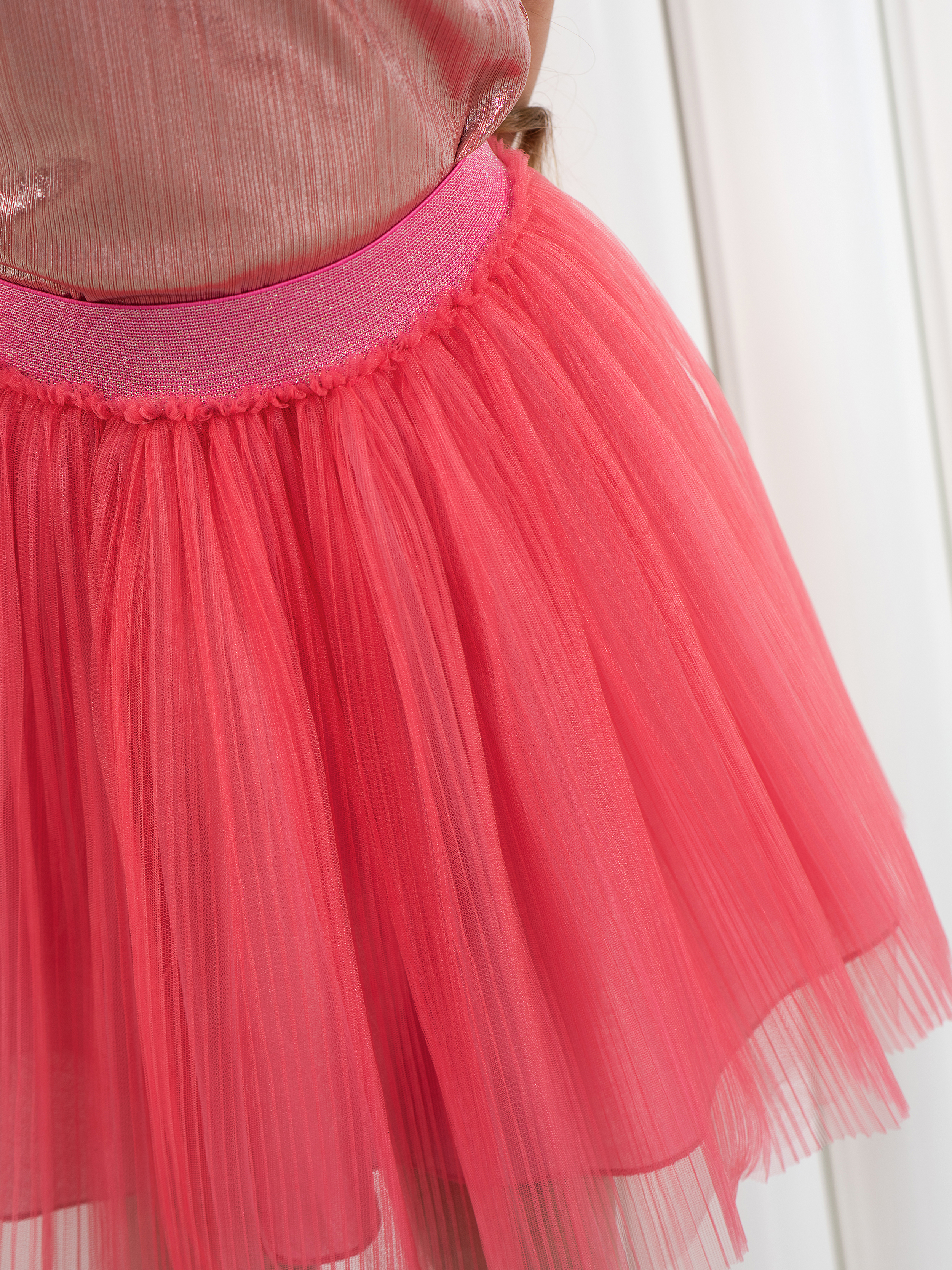 Юбка LisaWeta S-142 коралловый - фото 7