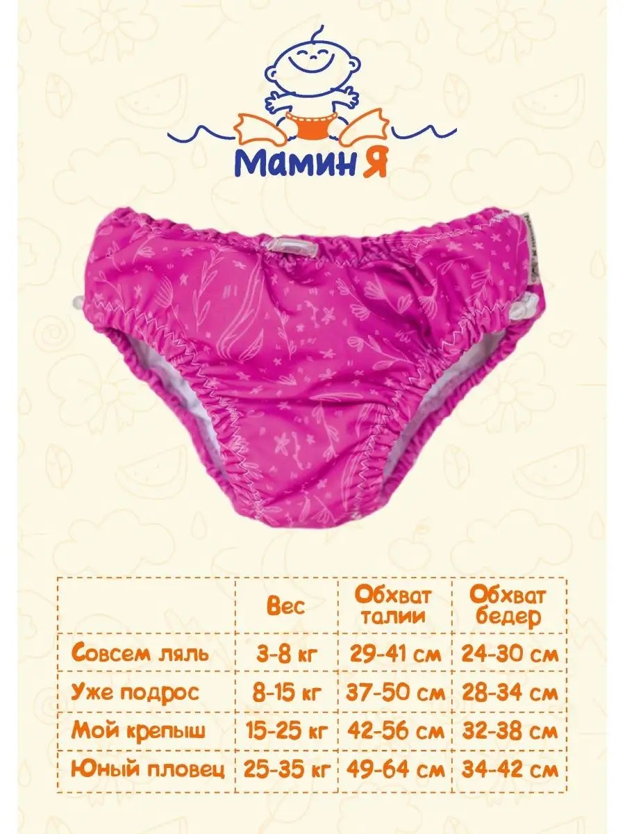 Многоразовые подгузники Мамин Я XL - фото 25