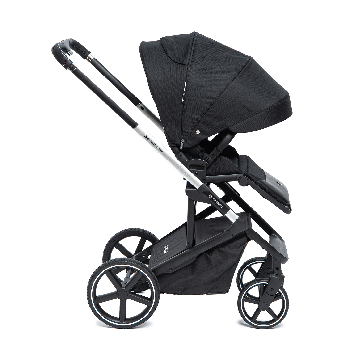 Коляска 2в1 Olsson Dream Black - фото 36