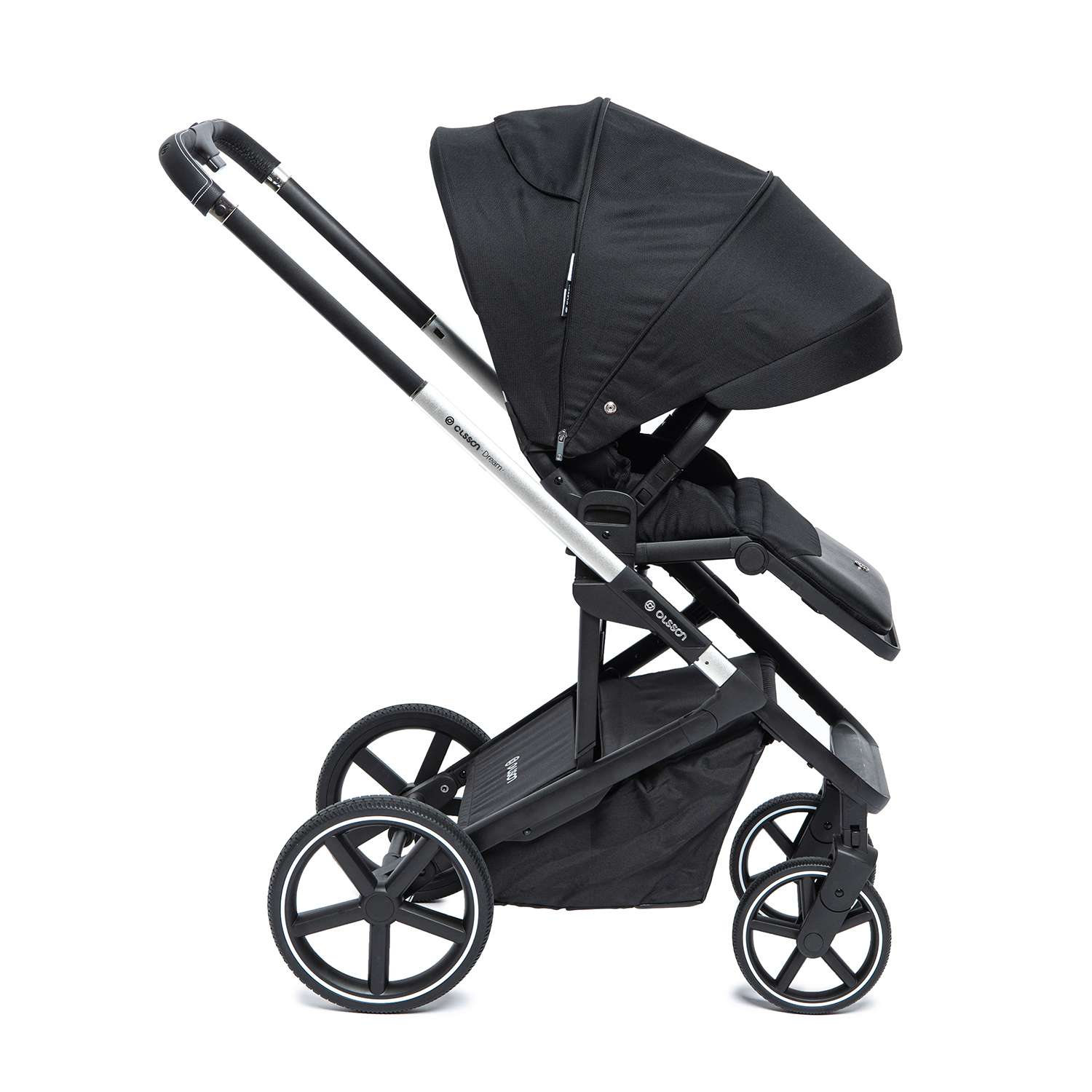 Коляска 2в1 Olsson Dream Black - фото 36
