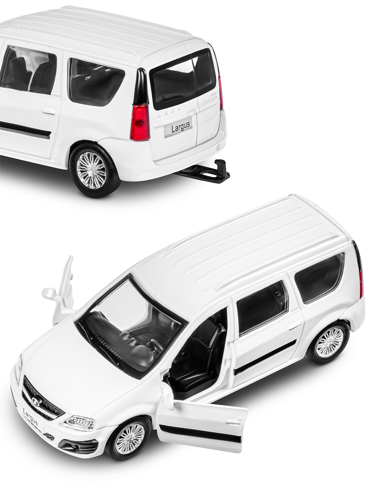 Автомобиль АВТОпанорама LADA Largus 1:43 JB1251630 - фото 12