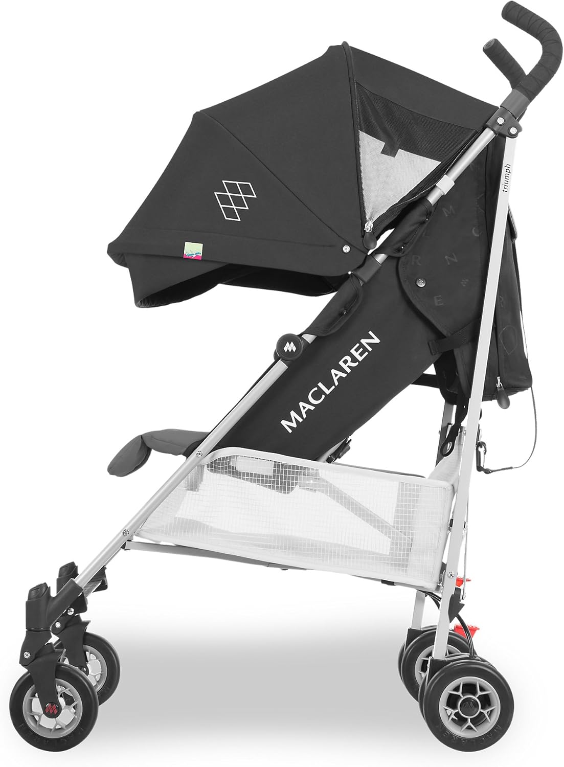 Коляска прогулочная Maclaren Triumph Black/Charcoal - фото 10