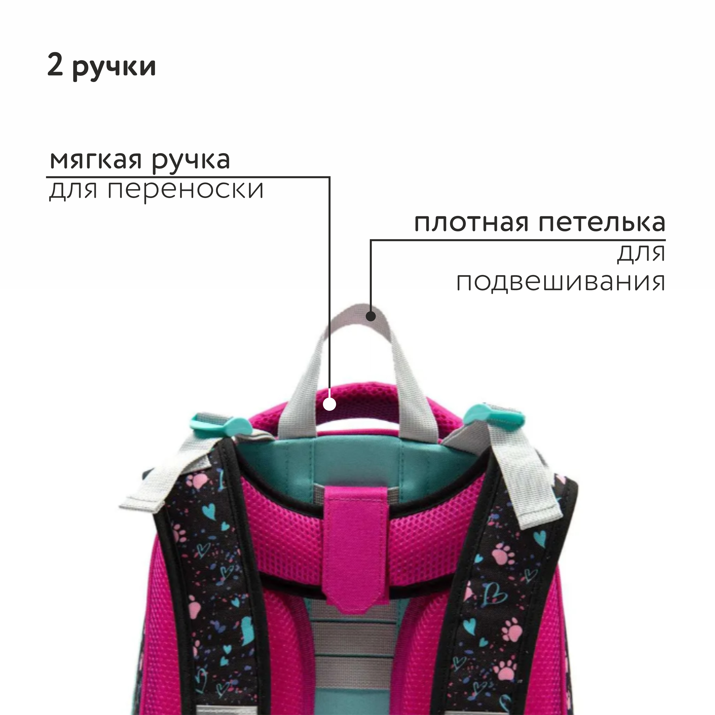 Ранец Erhaft Panda - фото 7