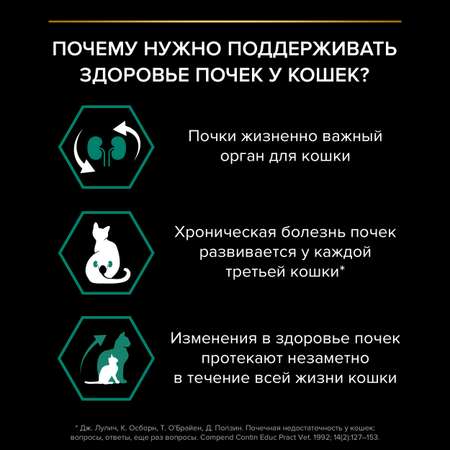 Корм сухой для кошек PRO PLAN 3кг с курицей