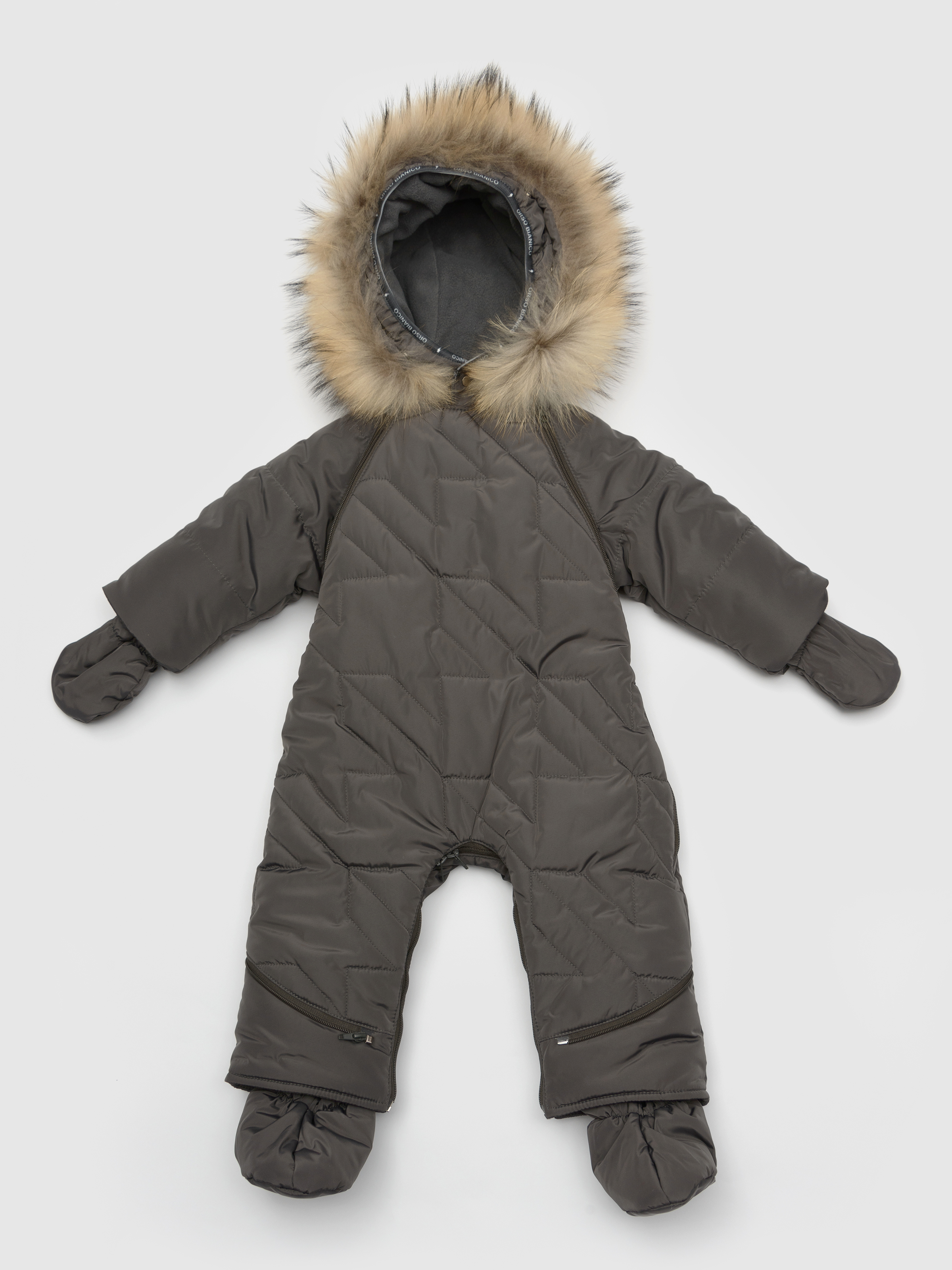 Комбинезон-трансформер Orso Bianco OB11161-32_т.серый - фото 1