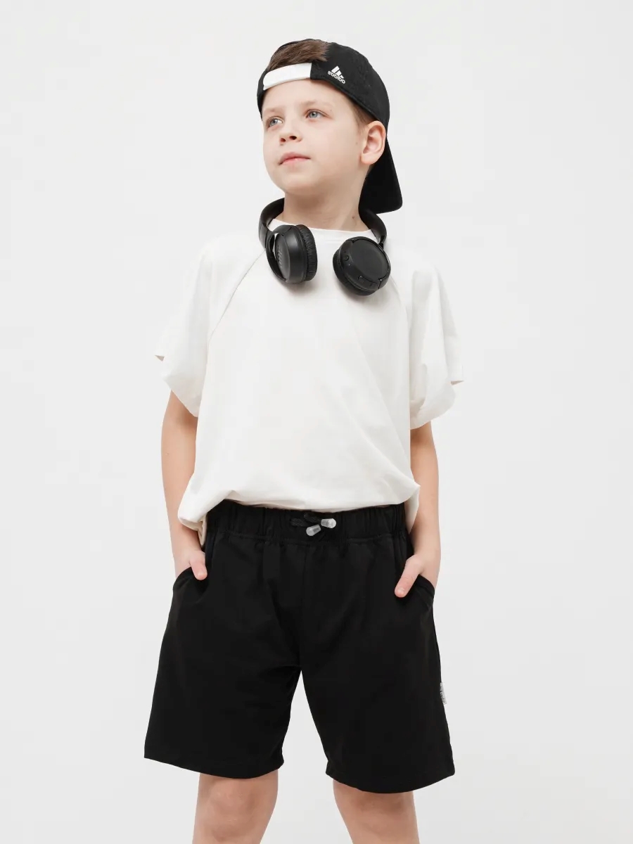 Шорты 3 шт Супер Пупс 3пр/шорты/черный/тмнсерый/тмнзеленый - фото 3