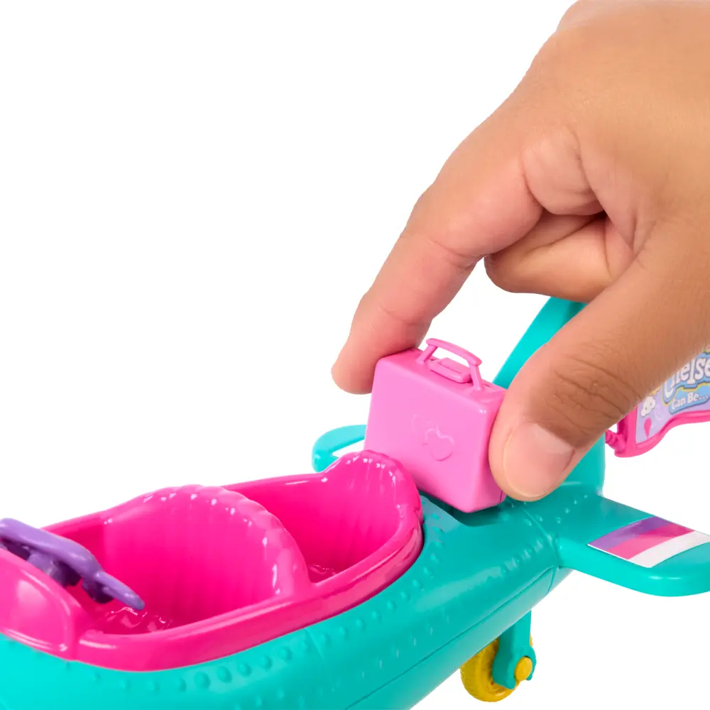 Кукла классическая Barbie Мини-самолет Челси HTK38 HTK38 - фото 7