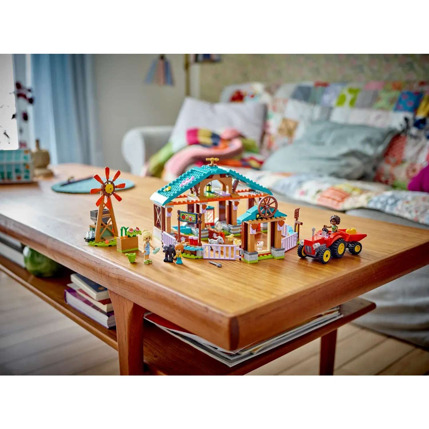 Конструктор LEGO Friends Приют для сельскохоз животных блочный - фото 9