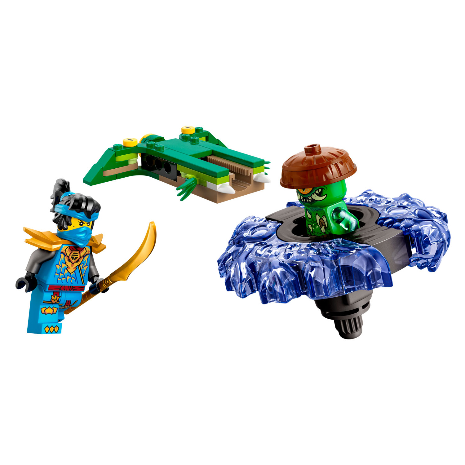 Конструктор LEGO NINJAGO Ния против монстра 49 дет. - фото 4