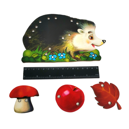 Игрушка Нескучные игры шнуровка Ёжик