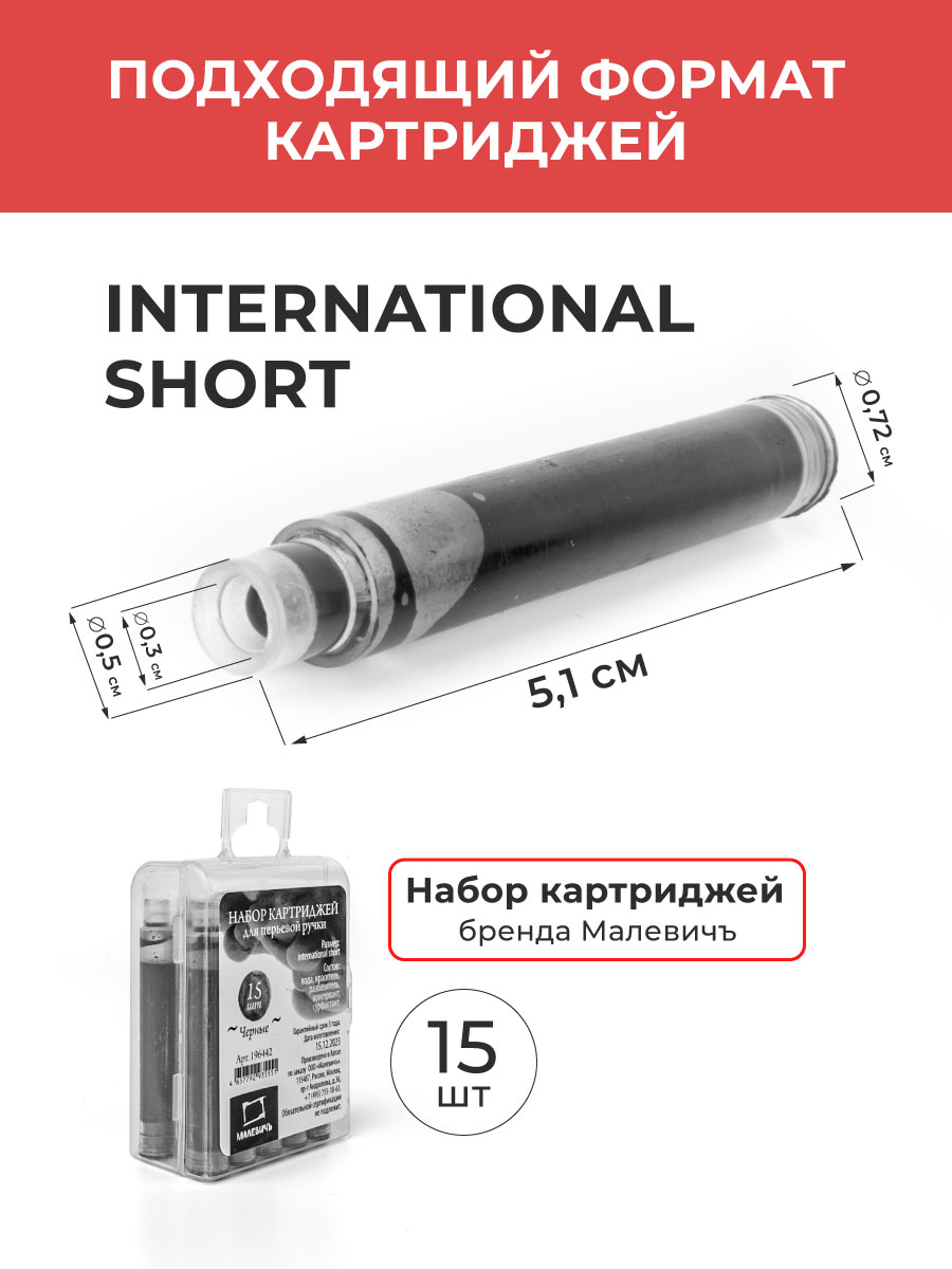 Ручка перьевая Малевичъ 1 шт. - фото 11