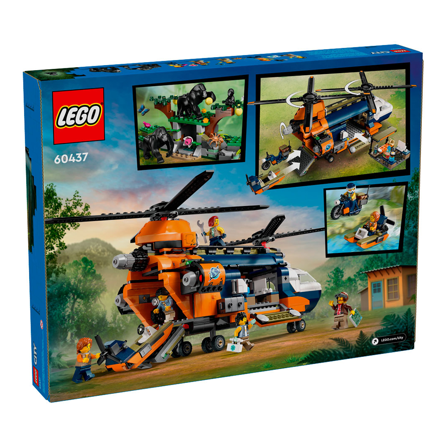 Конструктор LEGO City Вертолет исследователей 881 дет. - фото 9