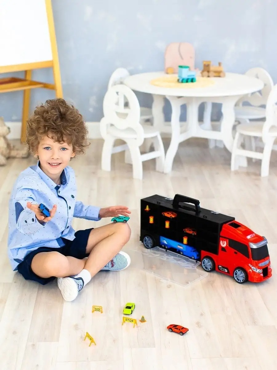 Автовоз Givito с тоннелем G205-002 - фото 2