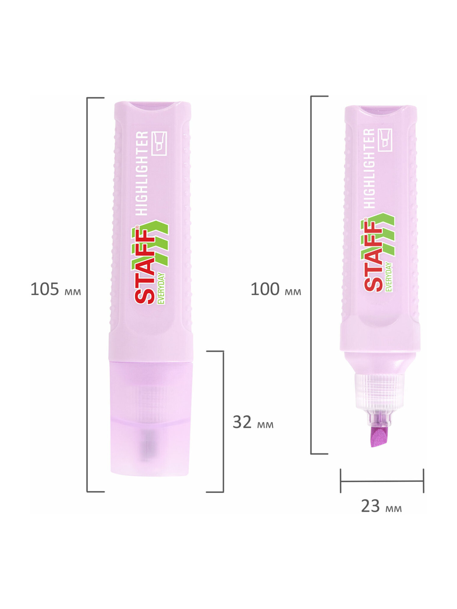 Текстовыделители Staff 4 шт. - фото 14