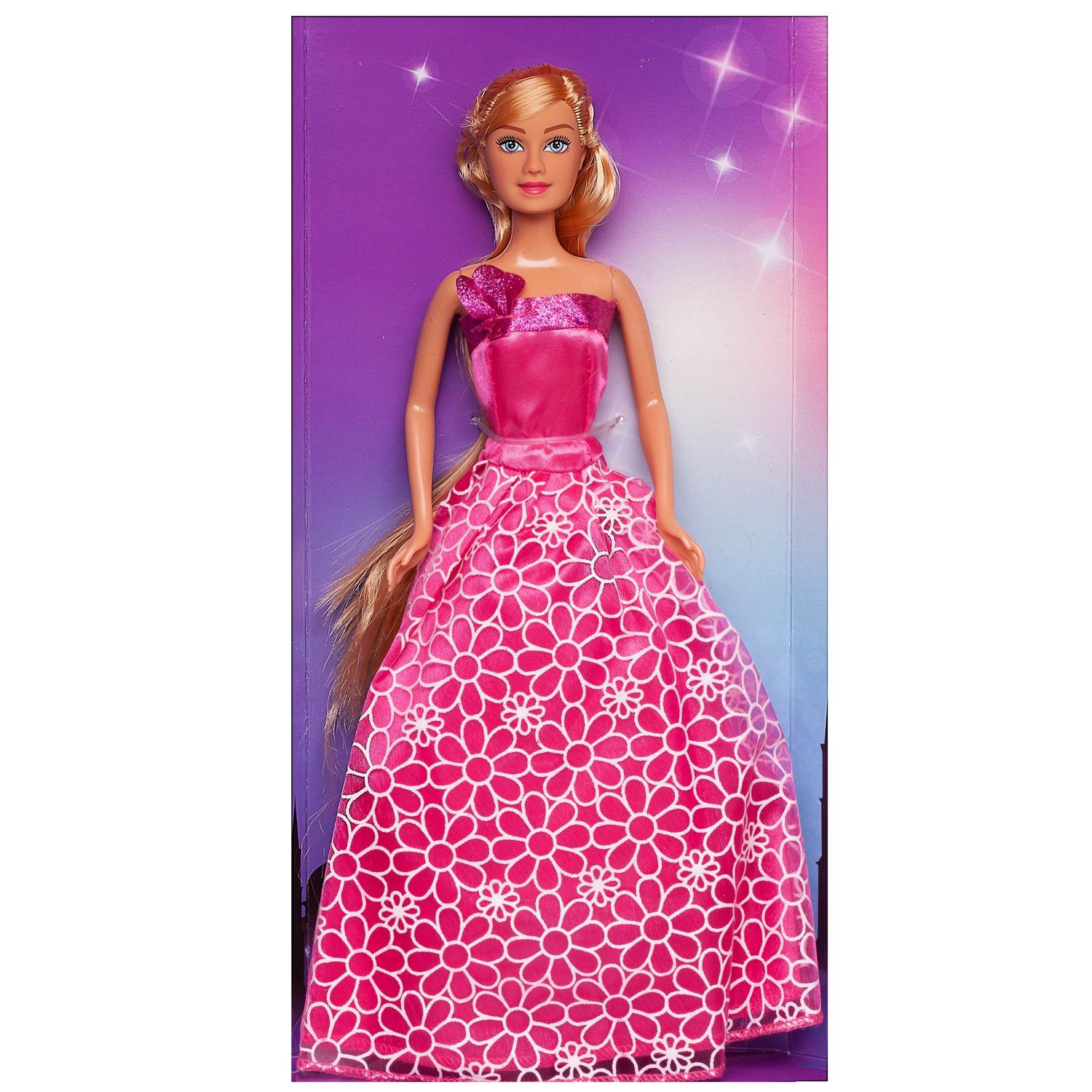 Кукла модельная Abtoys 8308d/розовое - фото 2