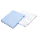 Комплект пеленок Pecorella Nice Blue 120*90 2шт