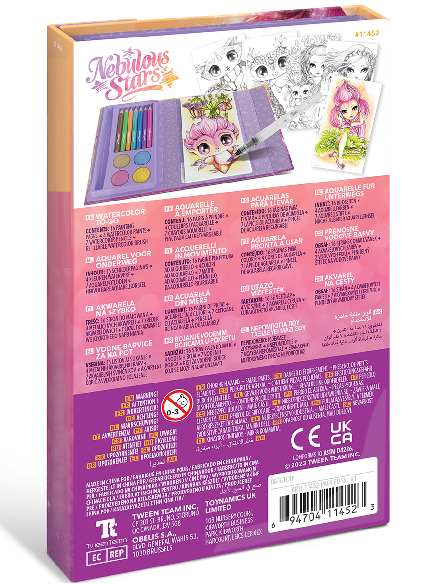Набор для рисования Nebulous Stars Petulia акварель - фото 11