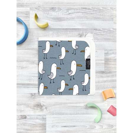 Плед Mjolk Чайки 80 x 120 см хлопок