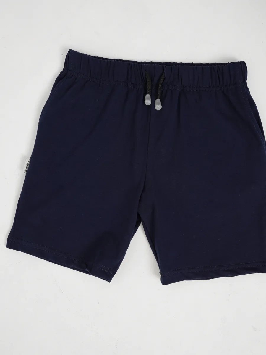 Шорты 3 шт Супер Пупс 3пр/шорты/черный/серый/тмнсиний - фото 11