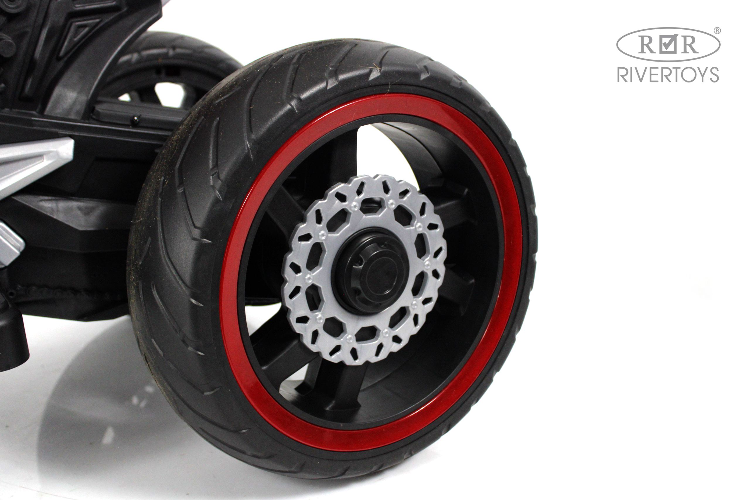 Электромобиль RIVERTOYS K808AM-BLACK - фото 7