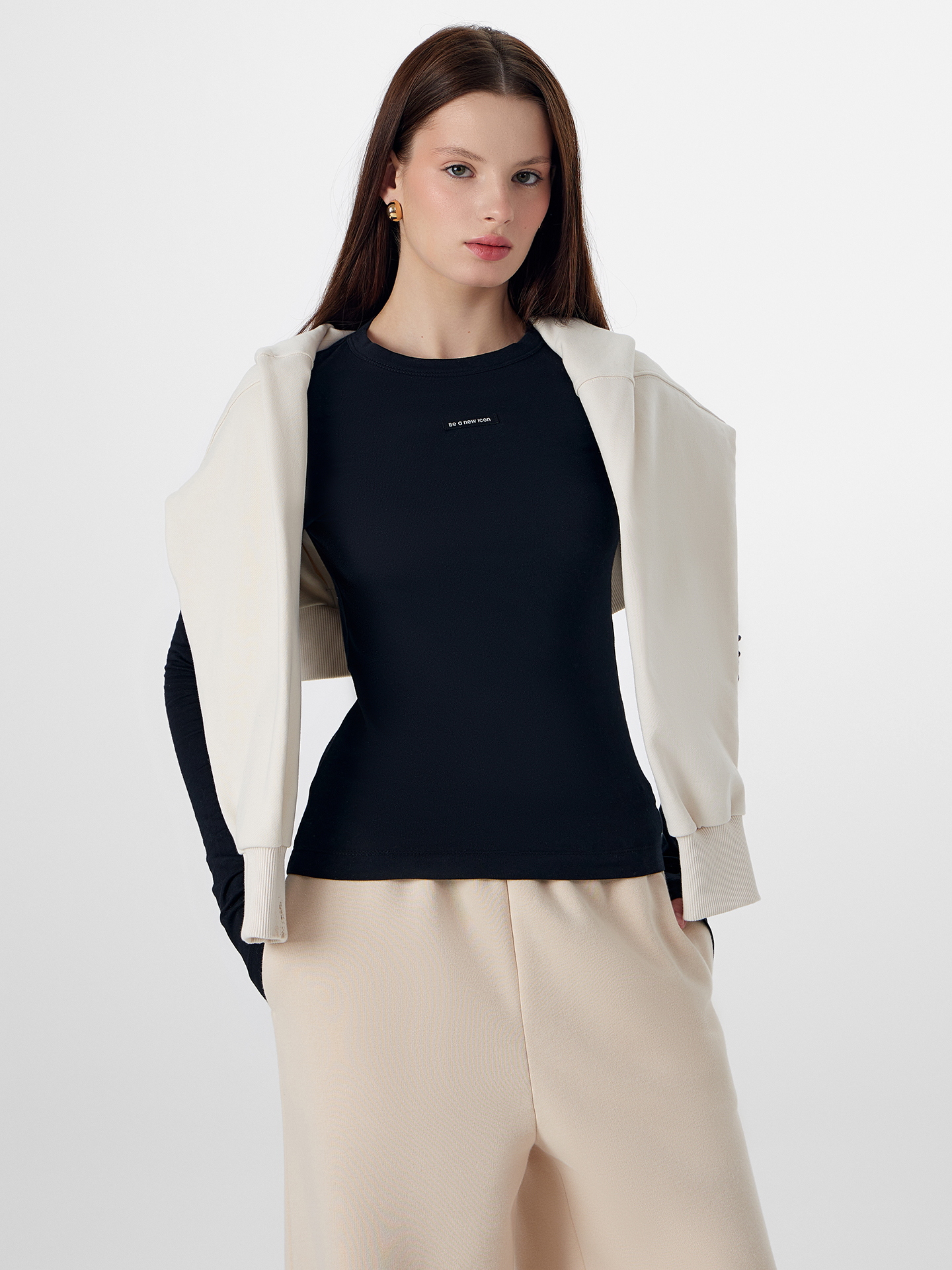 Лонгслив Mark Formelle (Марк Формэль) 122526/черный - фото 7