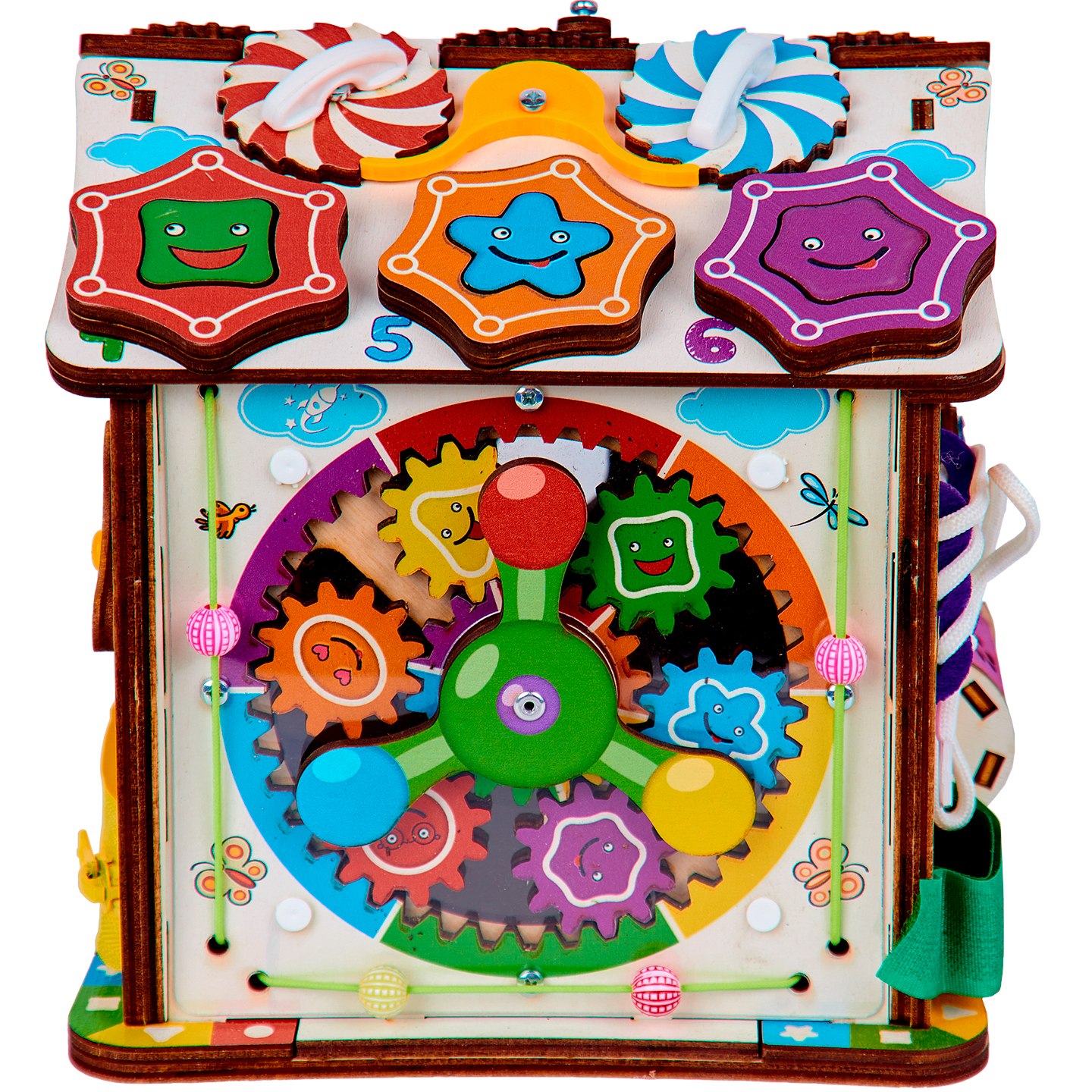 Игрушка Evotoys бизиборд - фото 24
