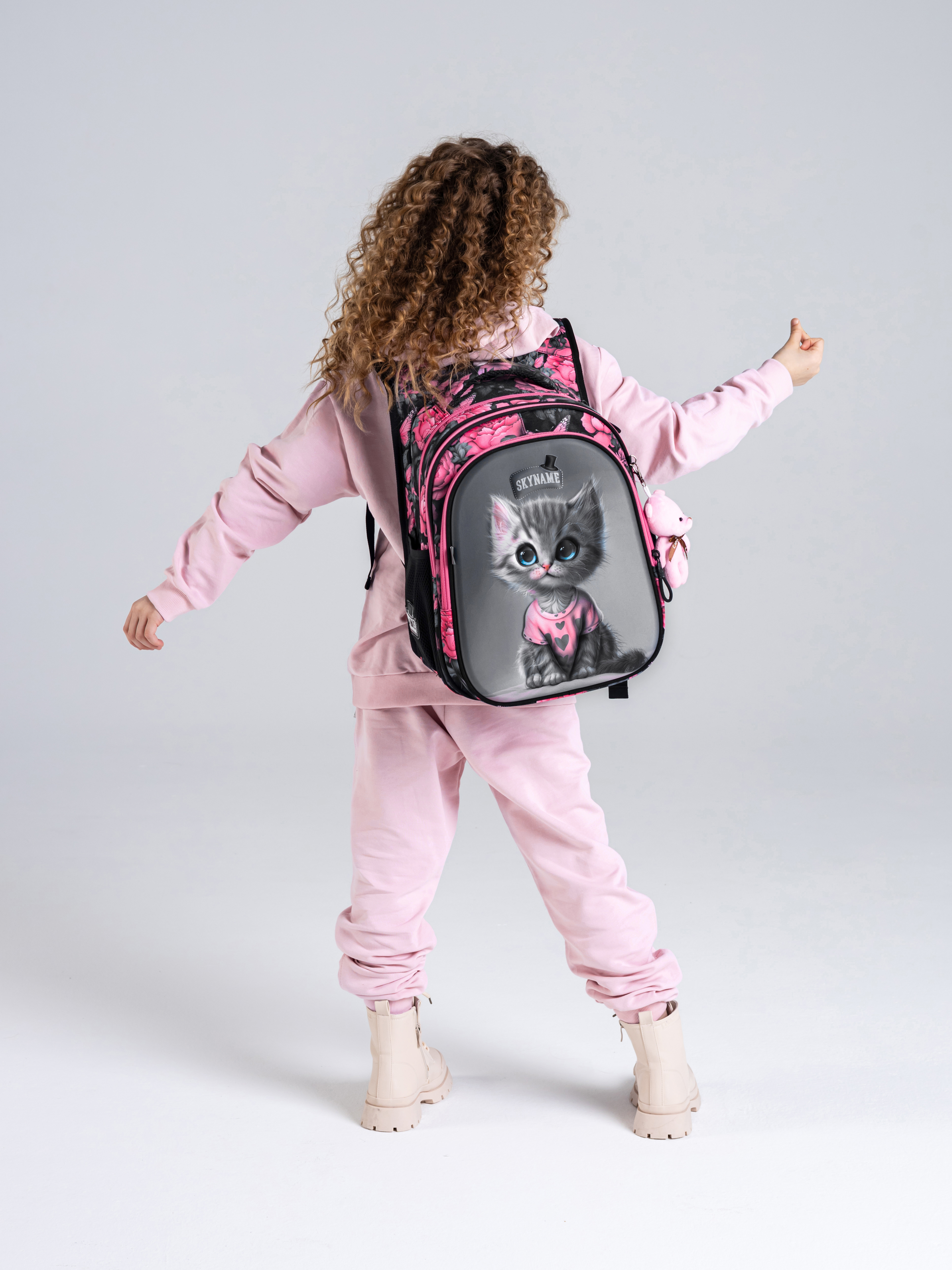 Рюкзак SkyName 1-4 класс, набор 4 в 1 - фото 3