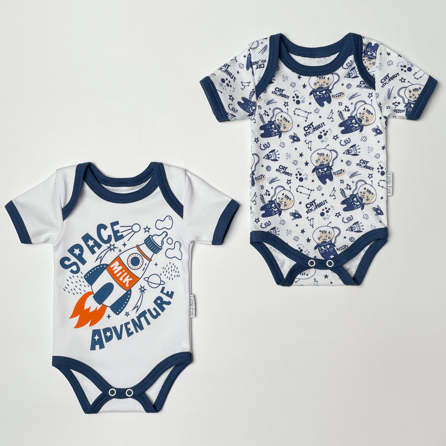 Боди 2 шт Little Fox 1LF2LC03/10 - фото 1