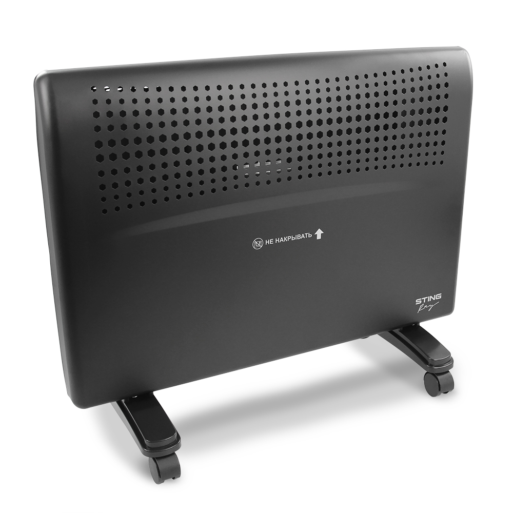 Обогреватель конвектор электрический STINGRAY ST-CH1022A черный жемчуг - фото 16