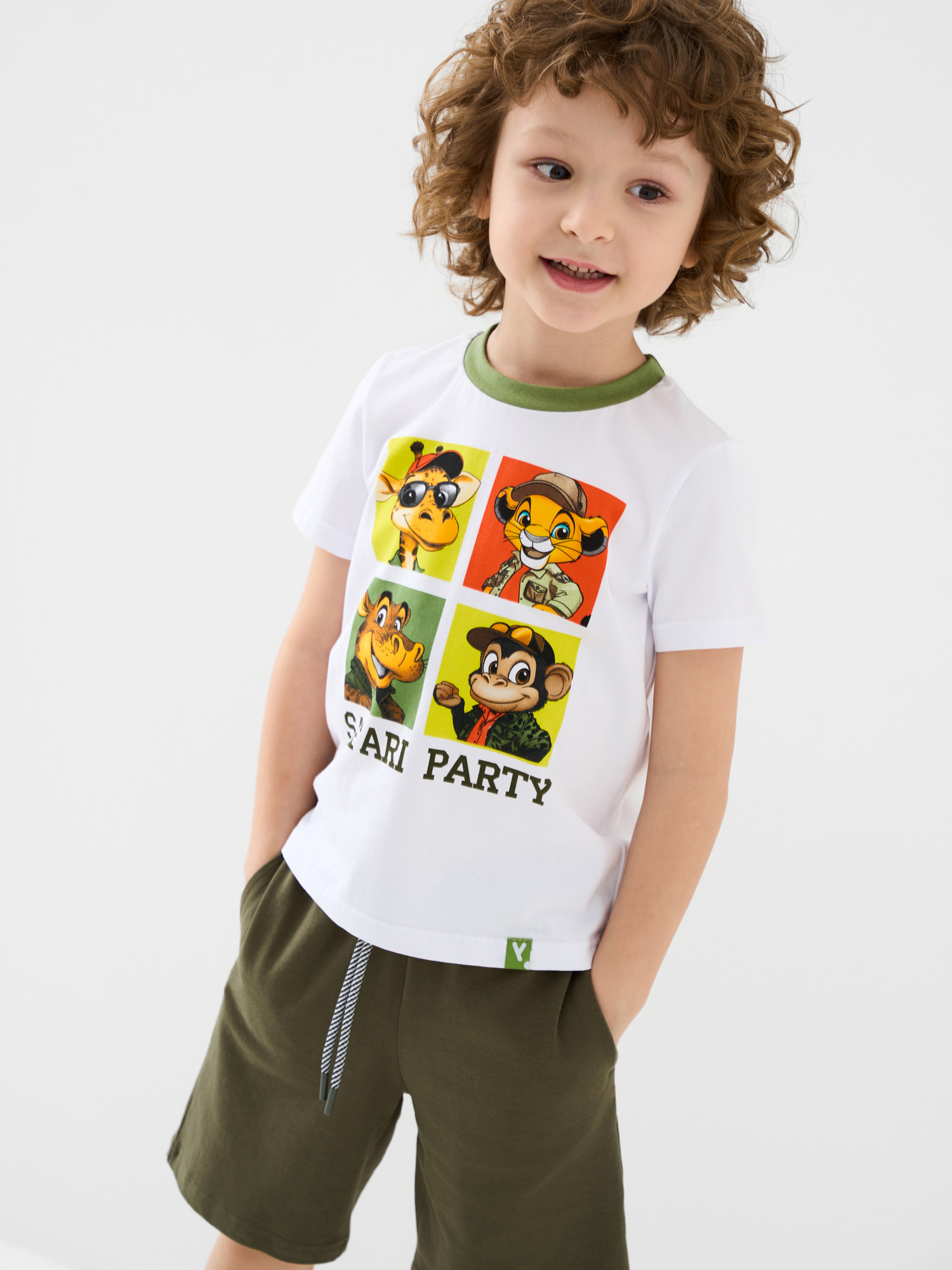 Футболка и шорты PlayToday 12612345 - фото 1