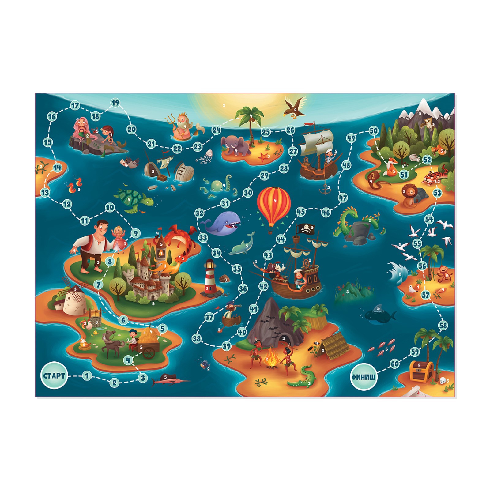 Настольная игра Sima-Land Квест Карта Сокровищ - фото 3