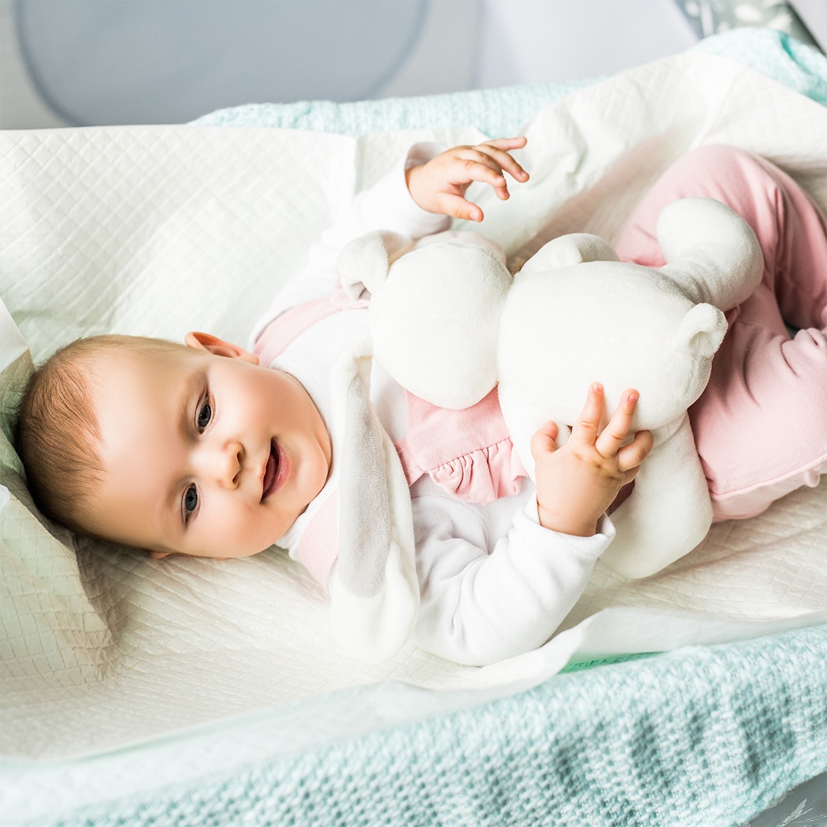 Плед Babyono бамбуковое мятное Арт.479/03 75х100см - фото 3