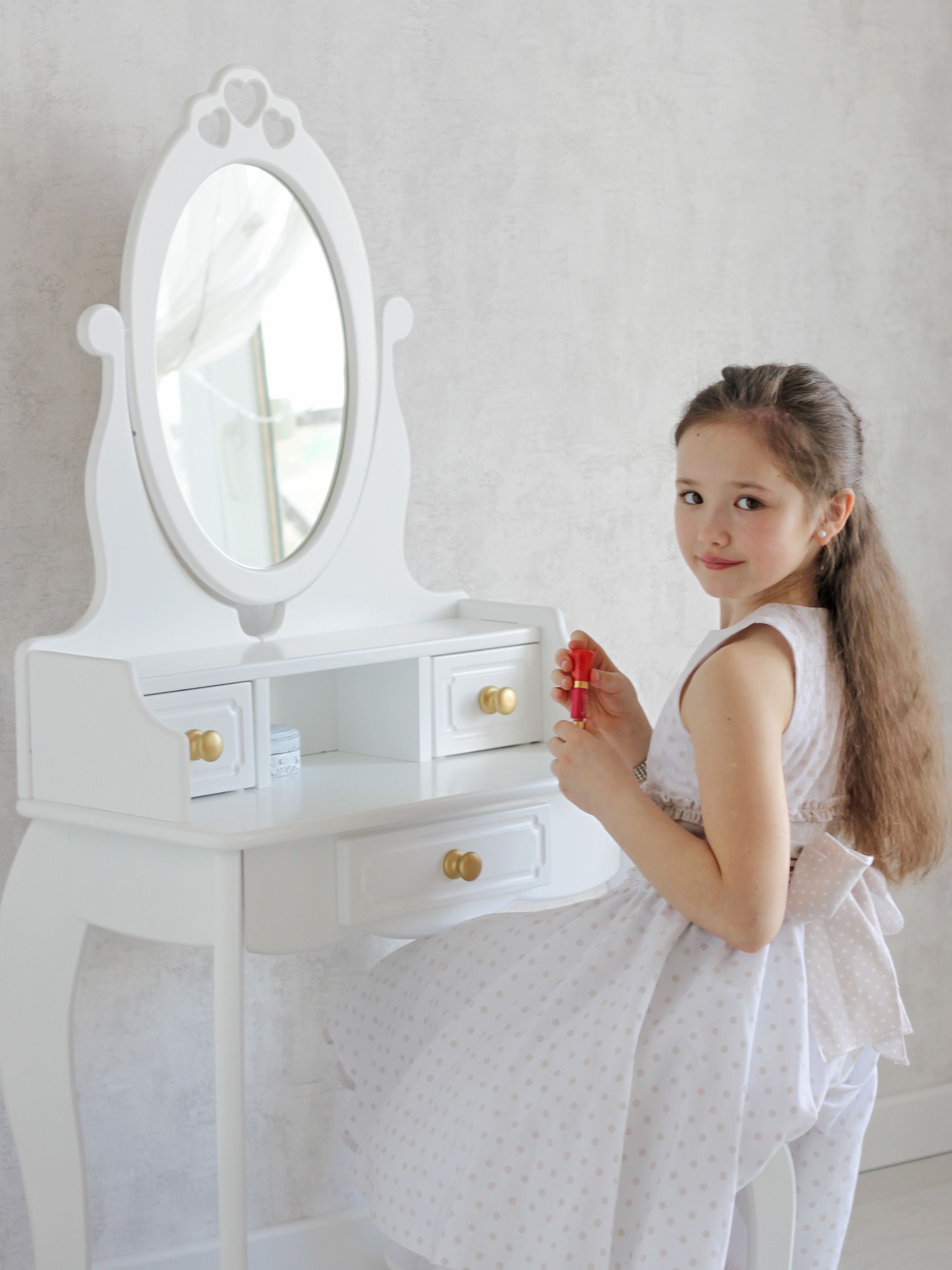 Игрушка LittleWoodHome туалетный столик - фото 5