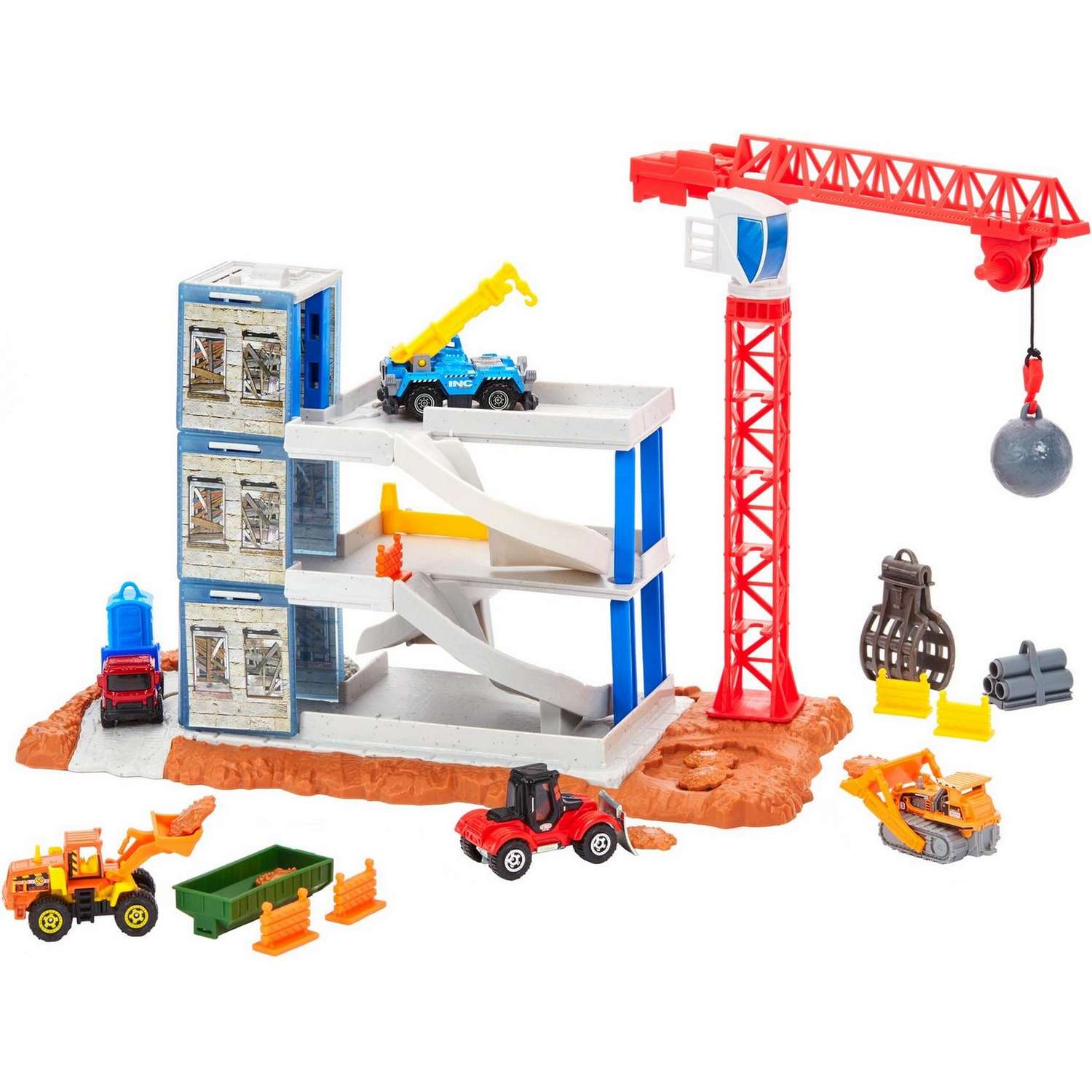 Конструктор Matchbox Снос здания сборная игровая модель - фото 18