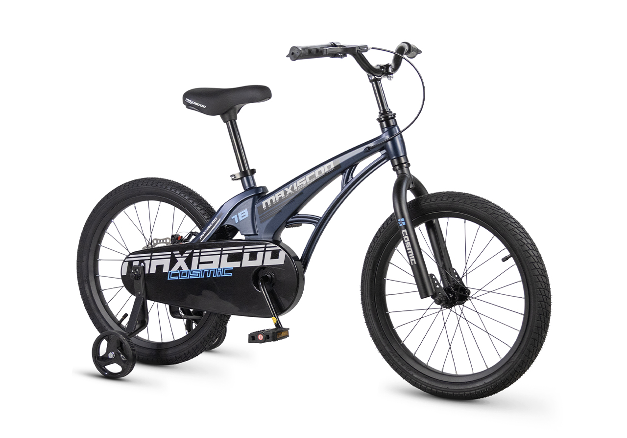 Двухколесный велосипед Maxiscoo 18 дюймов - фото 1
