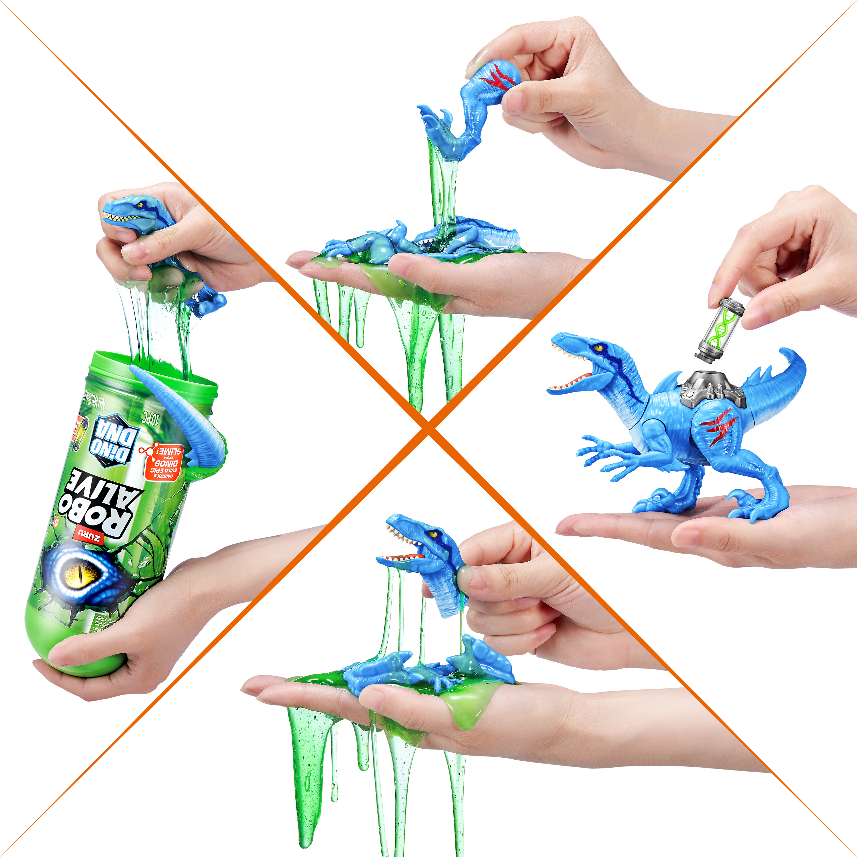 Игровой набор Zuru ROBO ALIVE Dino DNA - фото 9